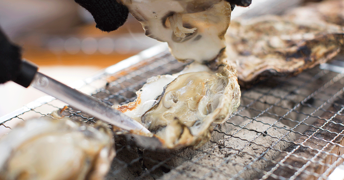 [HIROSHIMA]Eat as many freshly harvested, freshly grilled oysters as