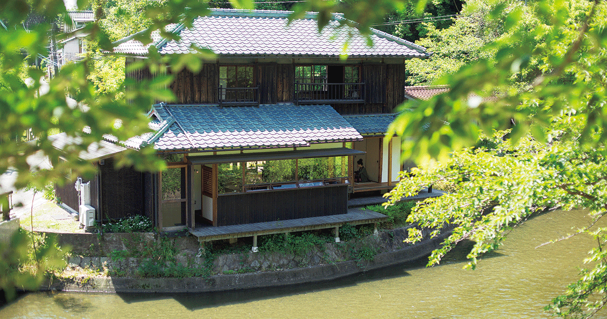岡山]川と緑に抱かれた趣あふれる古民家カフェ。|三宅商店 酒津