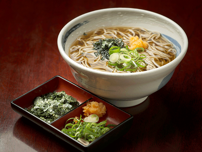 Hot kama-age soba